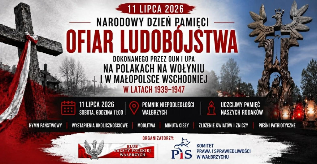 Wałbrzych 11-07-2026 Rzeź Wołyńska --- Wieści Międzyparafialne - Parafialne Info (www.parafialne.info.pl)